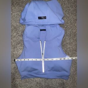 P’tula sports bra with hoodie